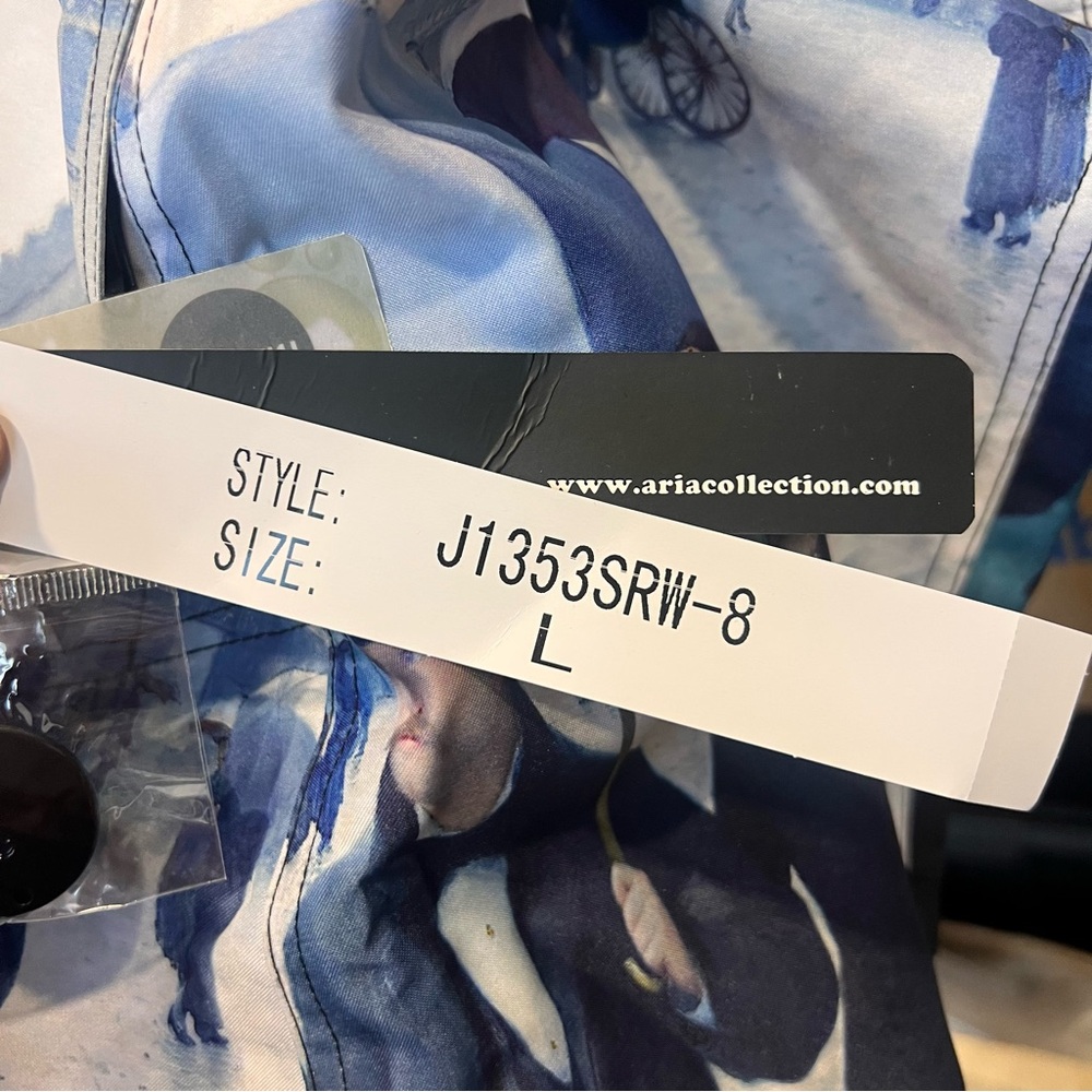 Opéra Art to Wear Reversible Water Repellent Jacket NEW - Picture 5 of 8